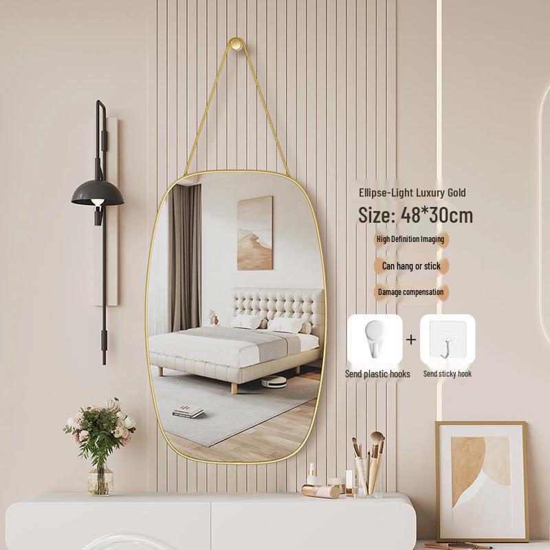 Star City Wall-Mounted Vanity Bathroom Mirror for Dormitories