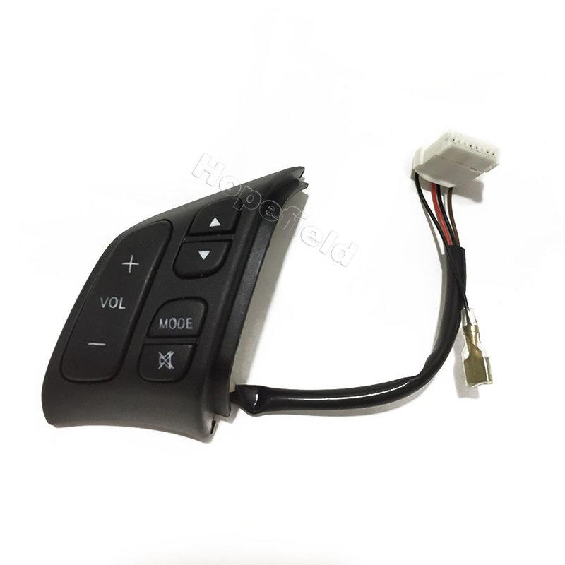 Red LED Multimedia Phone Voice Control Switch Radio Audio Volume Button For Mazda 6 GG 3 BK 5 CR 2003 2009 Upgrade Interior