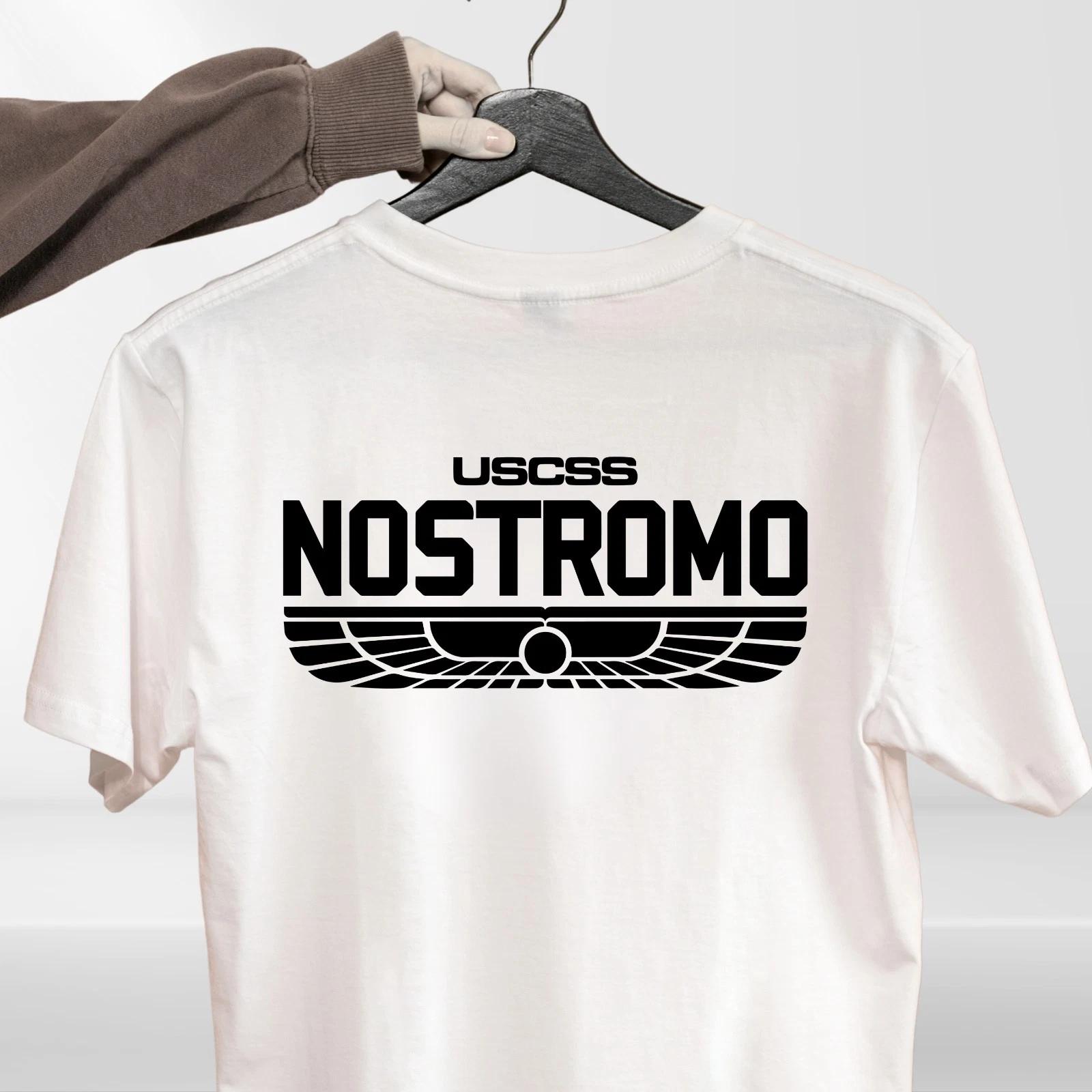 USCSS Nostromo t-shirt Alien geek nerd aliens sci fi top tee present gift L