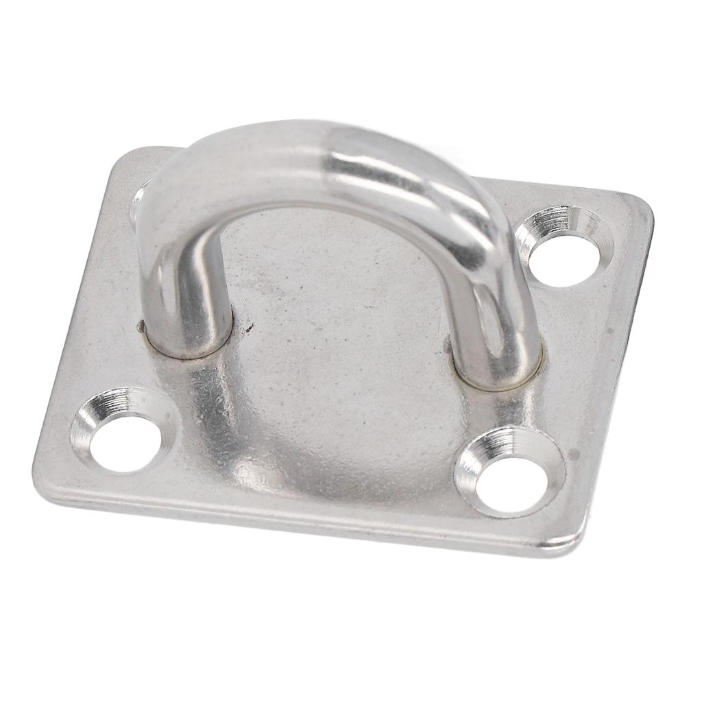 7 PCS Stainless Steel Hammock Hanging Hardware Kit with Door Buckle Snap Hook Screw Sun Shade Sail Fixing Accessories