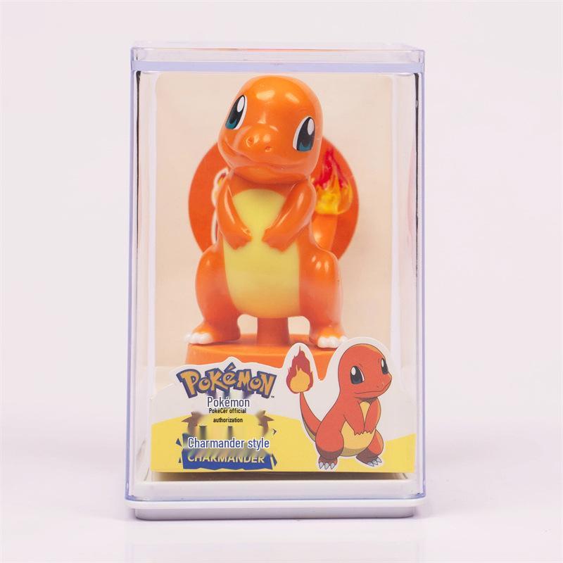 Genuine Pokémon Stamp Figurine Blind Box: Pikachu, Slowpoke, Psyduck Gift