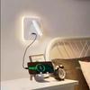 Minimalist LED Wall Mounted Reading Light Rotatable Bedside Wall Lamp Bedroom Decorative Wall Sconce Spotlight