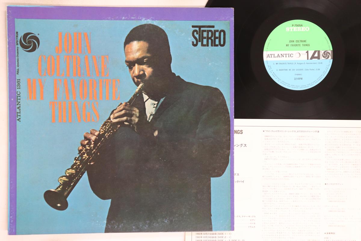 

LP Record JOHN COLTRANE - My Favorite Things P7505A ATLANTIC 1976 Japan Jazz Used