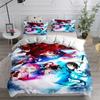 Gintama Anime Duvet Cover Set King Queen Double Full Twin Single Size Soft Bed Linen Set for Fans