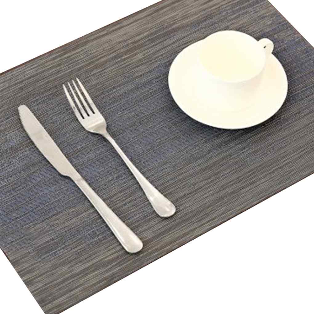 PVC Quick-drying Placemats Insulation Mats Coasters Kitchen/Dining Table