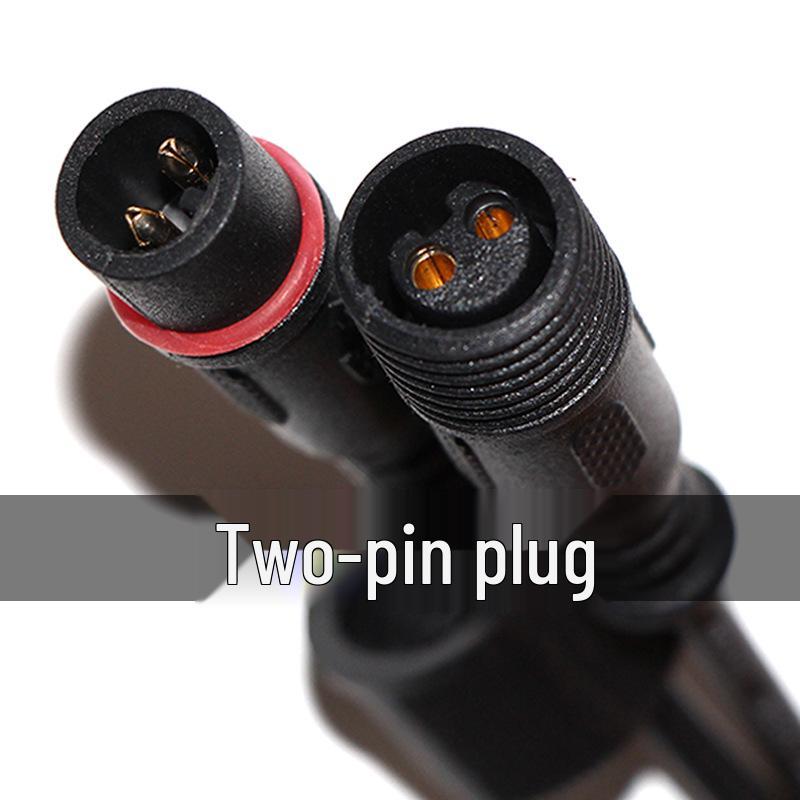 5m DC Waterproof Solar Light Extension Cable with Double Needle Connectors