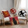 Classic Novel T-The Hunger Game Pillow Case Printing Pillowcase Living Room Sofa Cushion Cover Bedroom Room Decor