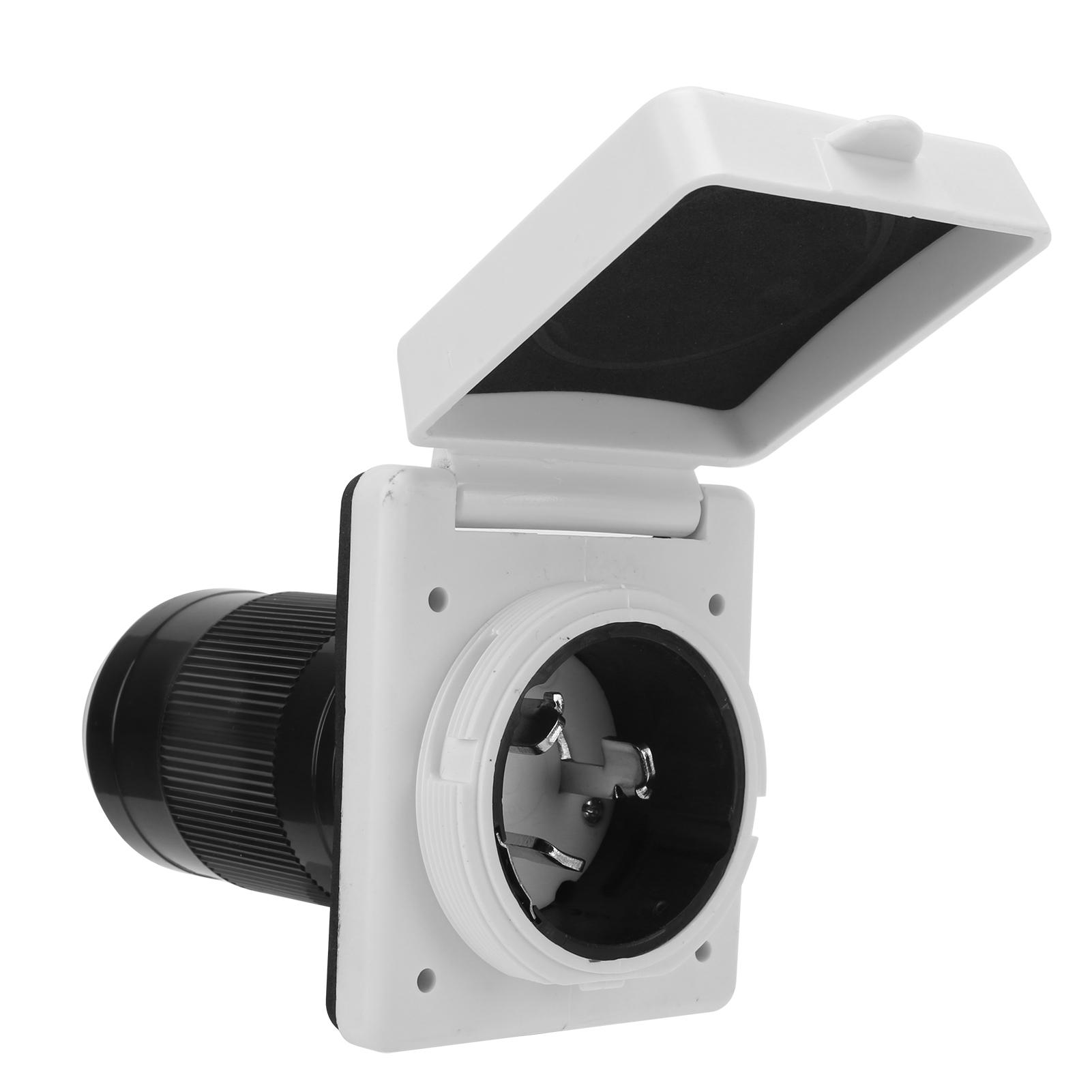 

American RV Power Inlet Box Plug 50Amp 125/250V UV Resistant Waterproof Safe Modification