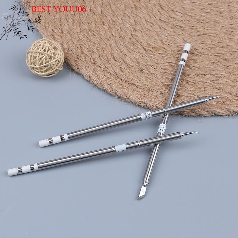 (YOUU06)T12 BC2/J02/JL02/KR/ILS Soldering Iron Tips Electric Soldering Iron For Soldering Rework Station
