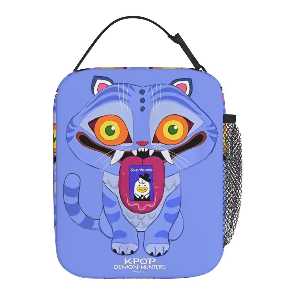 Lunch Bag Outdoor Picnic Lunch Box Retro Graphic Design Tote Food Bags Oxford Portable Insulated Cooler Bag