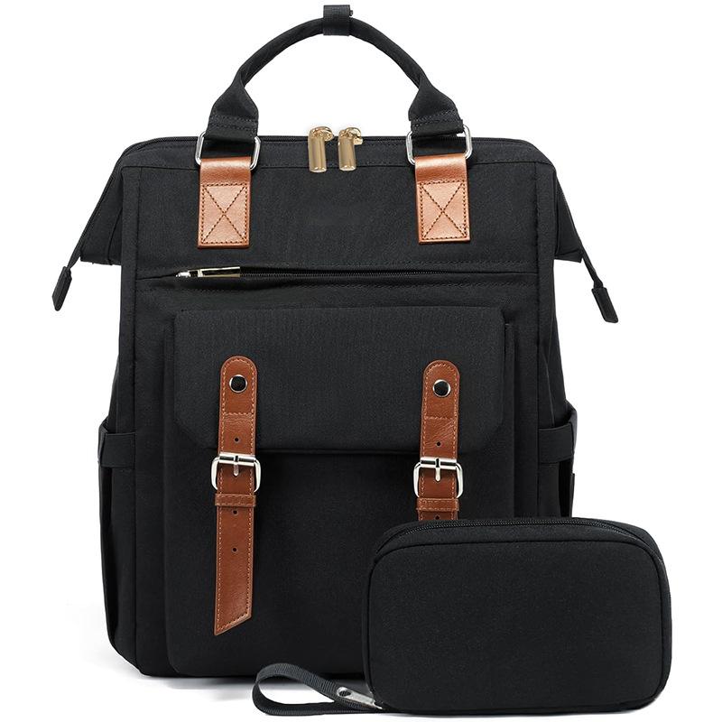New Large Capacity College Backpack, Stylish Niche Commuter Bag, Mommy Business Travel Daypack for Women