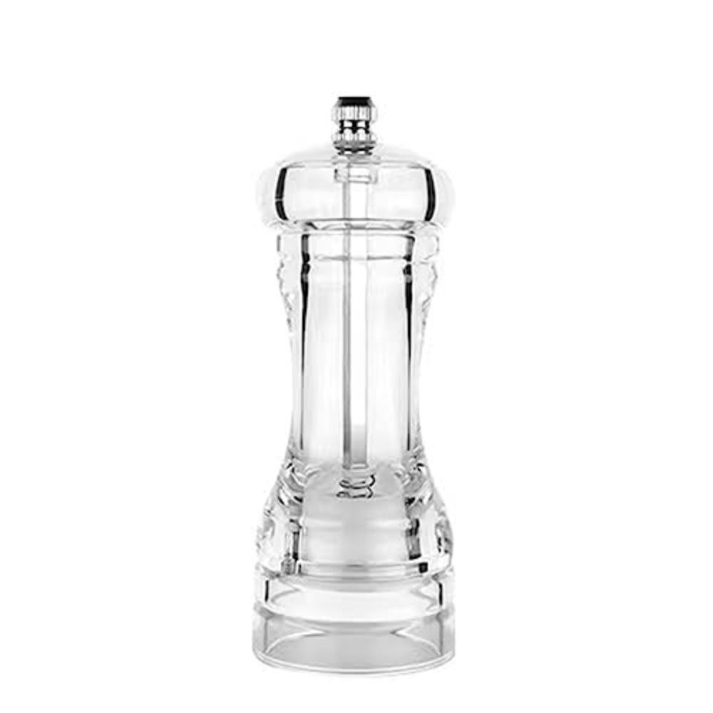 

Прозрачная мельница для перца, многоразмерная банка для приправ, ручная мельница, перечница, для использования на кухне S прозрачный