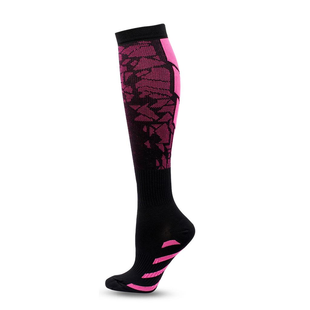 Pressure Socks, Men'S And Women'S Sports Nylon Compression Socks, Running And Cycling Stockings