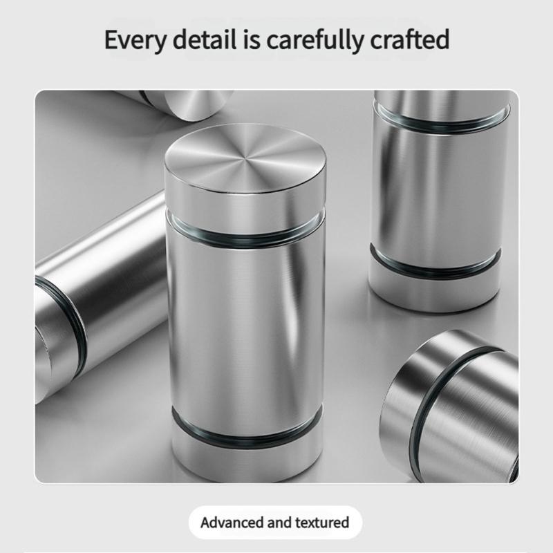 10Pcs Glass Fasteners Rustproof Decorative Nails Stainless Steel Advertising Standoffs Pin Nails Billboards Fixing Screws