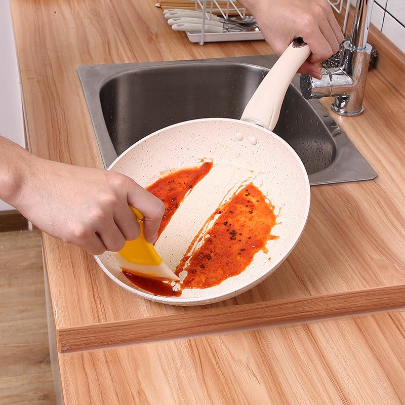 Simple and Convenient Silicone Spatula Dirty Pot Scraper Frying Pan Silicone Scraper