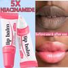 Balsam de Buze Întunecate Rapid Ser Iluminare Melanină Mască de Buze Exfoliantă Estompare Linii Labiale Piele Moartă Hrănire Repară Îngrijire Buze Machiaj