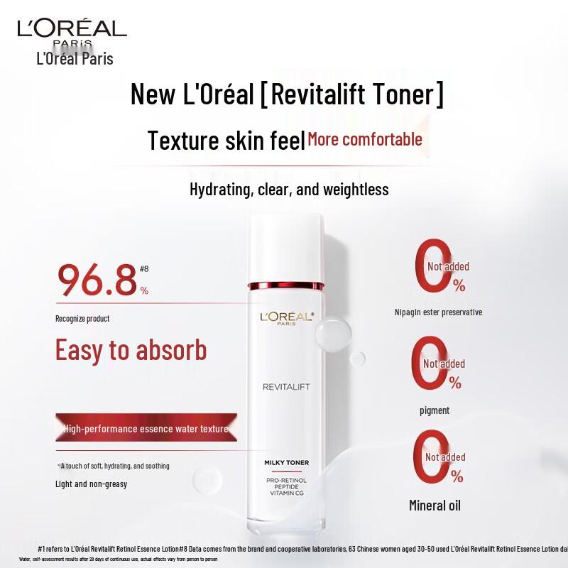 L'Oreal Revitalift Retinol Essence Lotion 130ml