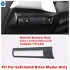 Carbon Fiber Air AC Outlet Vent / Glove Storage Box / Head Lights Switch Cover Trim For Toyota Corolla  - 2024 Accessories