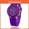 Silicone Jelly Watch For Adults Fashion Casual Quartz Watch With Color Options