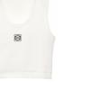 Loewe Cropped Anagram Tank Top 'White/Navy Blue' Women's S359Y23X85-2100