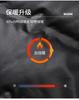 Men's Winter Business Wool Jacket with Detachable 90% White Duck Down Lining