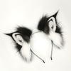 Handmade Plush Animal Ear Headband Cosplay Anime Convention Costume Accessory Fox Wolf Lynx Ears In Soft Faux Fur