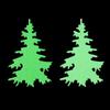 1/2/4Pcs Paper Album Knife Embossing Decor Christmas Trees Diy Metal Cutting Dies Stencil Scrapbooking Card Stamp Craft Mould