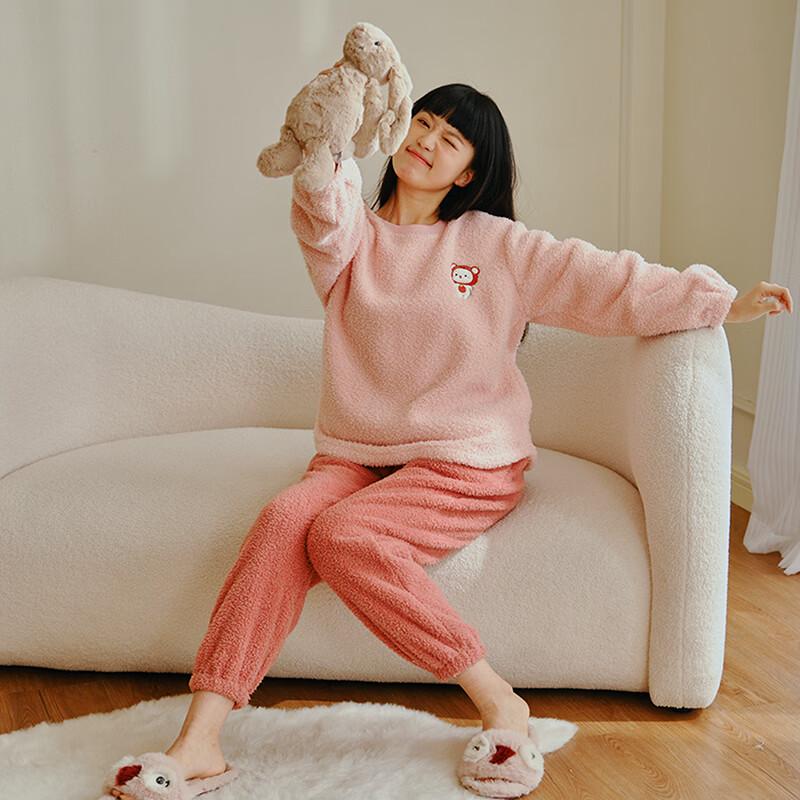 Женский теплый плюшевый комплект пижамы Urban Beauty 2XL