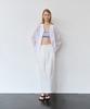 The Rye Easy Banding Long Skirt(White)
