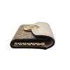 Used Michael Kors 6 Key Holders Signature FultonKey Holder  Beige/white PVC/leather Women
