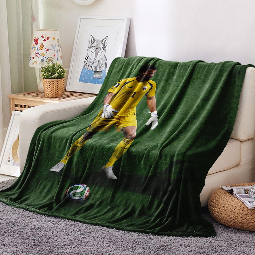 Coperta in Flanella Stampata Vozinha, morbido plaid per camera da letto divano, lavabile, merchandising per tifosi di calcio, ottimo regalo.