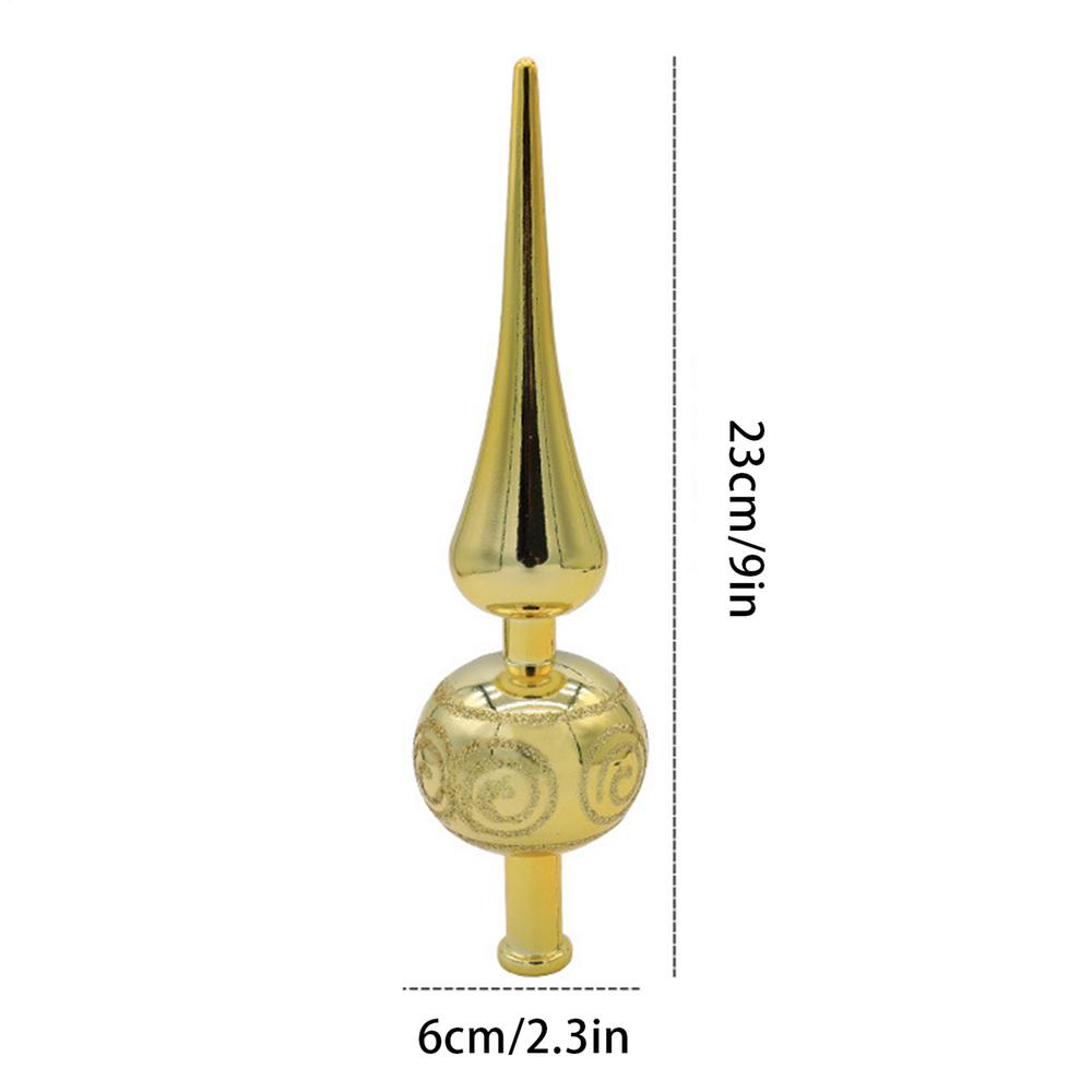 Christmas Tree Topper Decoration Plating Christmas Tree Finial Stand Decoration Props For Home Merry Christmas Accessories
