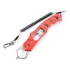 Fish Rustproof Stainless Lightweight Aluminum Fish Saltwater Fish Portable Grip, Steel, Alloy, Fluorescent, Anti-Drop Rope, Carabiner, Grabber,