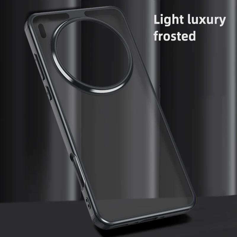 For Magsafe Magnetic Acrylic Case for Vivo X200 Ultra Matte Shockproof Wireless Charging Case for X200Ultra Not yellowing Bumper