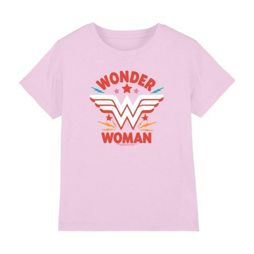 Wonder Woman Childrens/Kids Chunky Logo T-Shirt