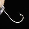 5pcs/ Fish Skin Hook Hook Anti-winding Fish Head Hook Luminous Fishing Gear Hook
