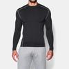 Under Armour Stretch High Neck Sports Training Fitness Top Men Tops Black 1265648-001