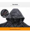 Herren Frühling/Herbst Schnelltrocknender Dünner Windbreaker: Lässige Outdoor-Sportjacke zum Wandern