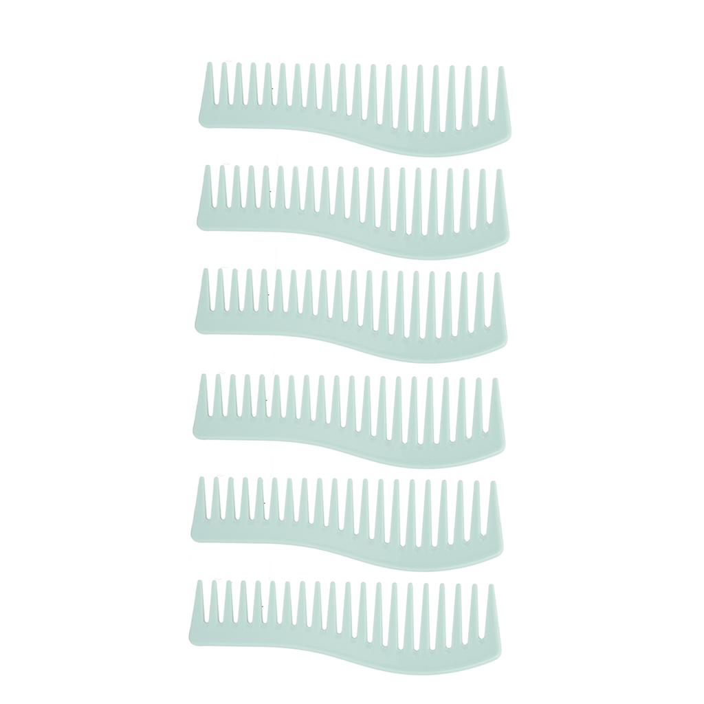10 szt. Grzebień z szerokimi zębami Duży grzebień do rozczesywania włosów Mokre włosy Kompaktowe narzędzie do stylizacji włosów Szampon do domu