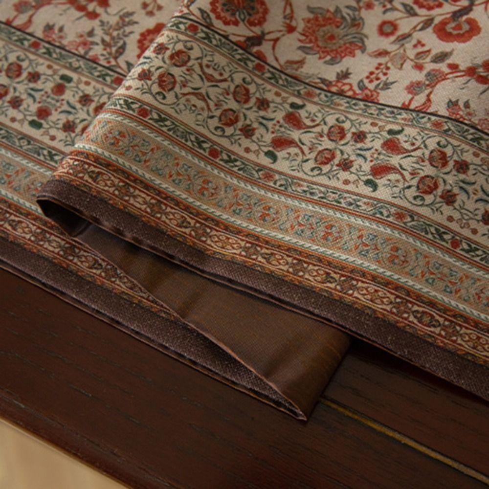 American Style Cabinet Cover Vintage Table Runner Home Decor Tea Table Cover Cloth Living Room