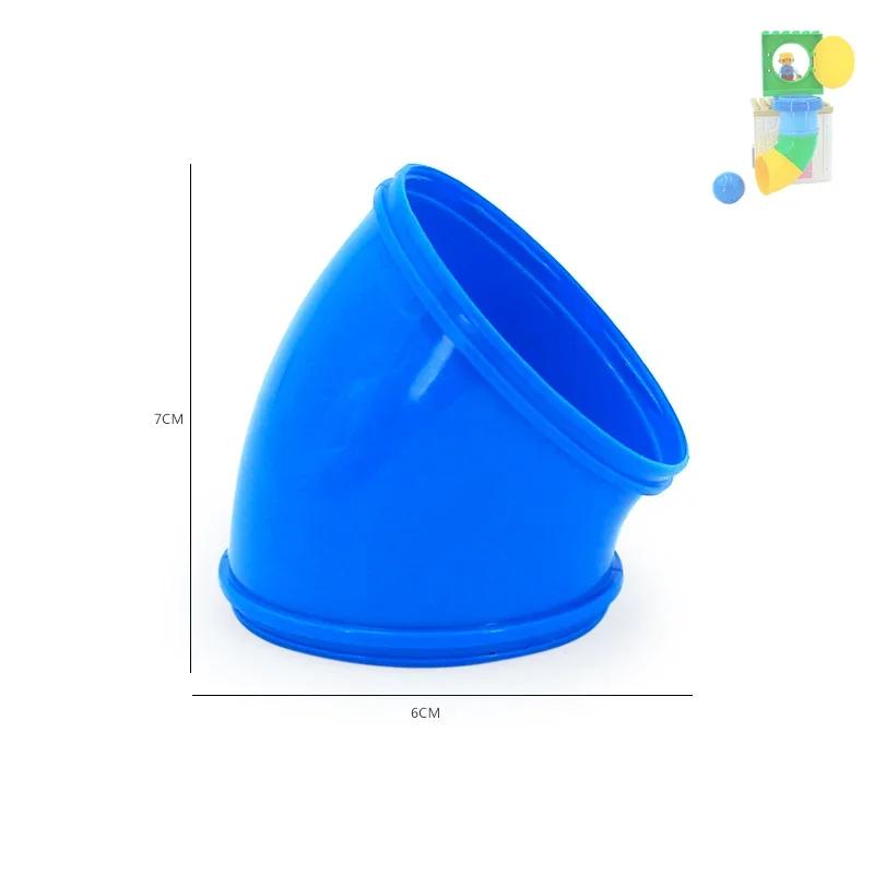 Große Bausteine Verrückte Murmelbahn Rutsche Pipeline Kugel Kompatible Große Steine Labyrinthspiel Kinder Kinder Montessori Spielzeug