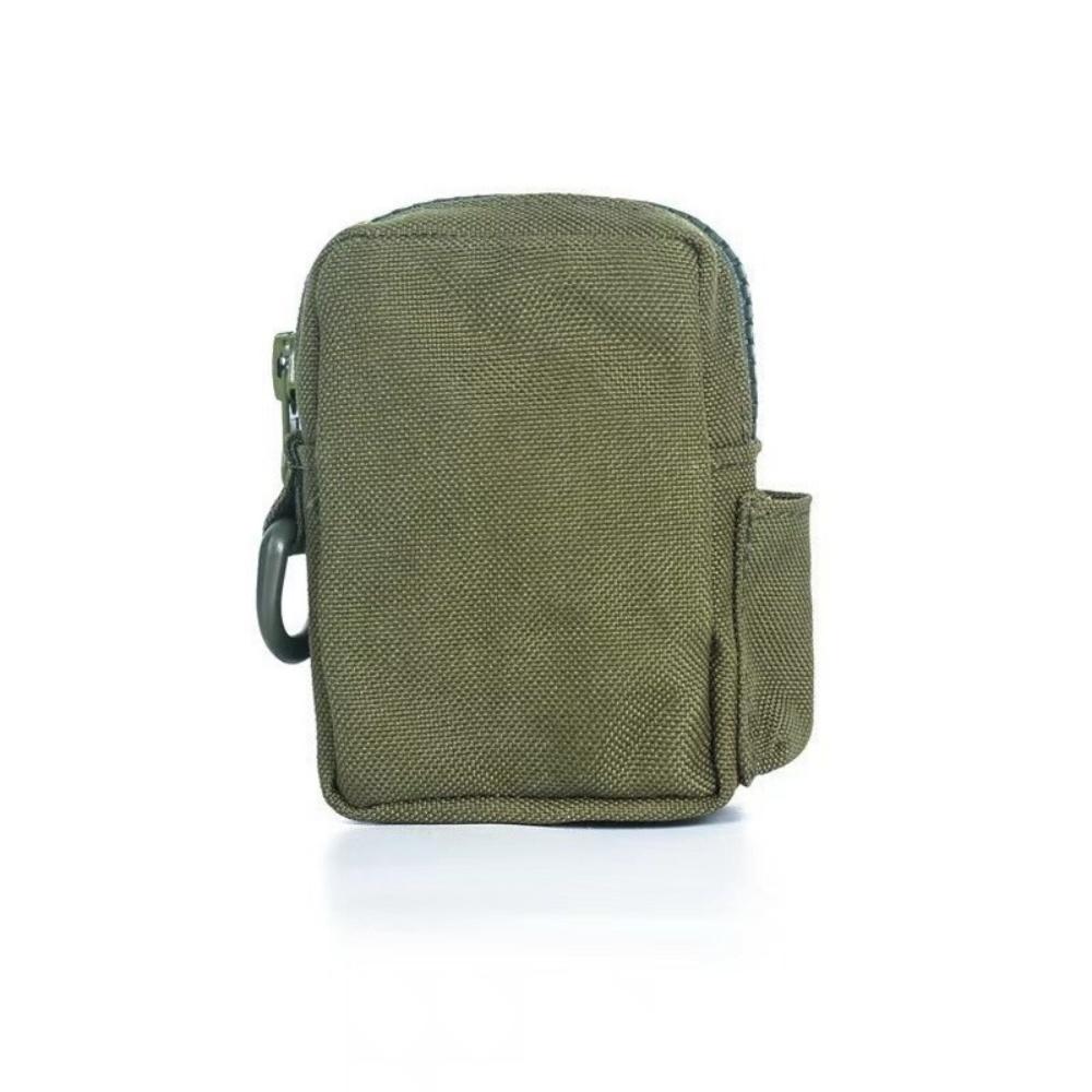 Survival Tool Bag Waterproof Men'S Small Pocket Portable Coin Purse Secure Zipper Outdoor Mini Wallet For Travel Fishing