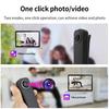 4K HD Handheld Outdoor Sports Cam, Mini Pen-Sized IR Night Vision Camcorder, Portable Body Worn DV Recorder