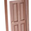 Delicate Dollhouse Wood Door Miniature Furniture Toys Props Pretend Playset House Decor Toy Blank