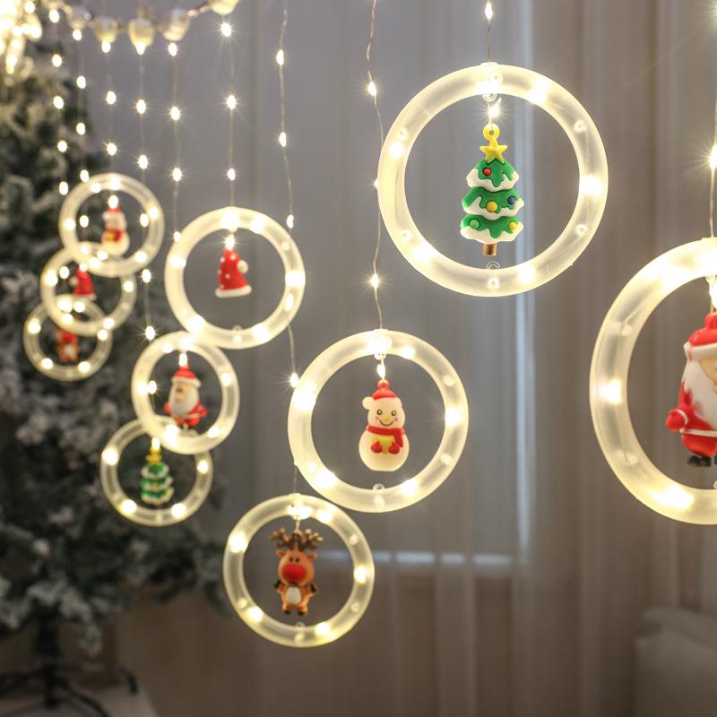 LED String Lights: Round Leather Wire, Christmas Tree Ornaments, Fairy & Icicle Lights for Festive Decor