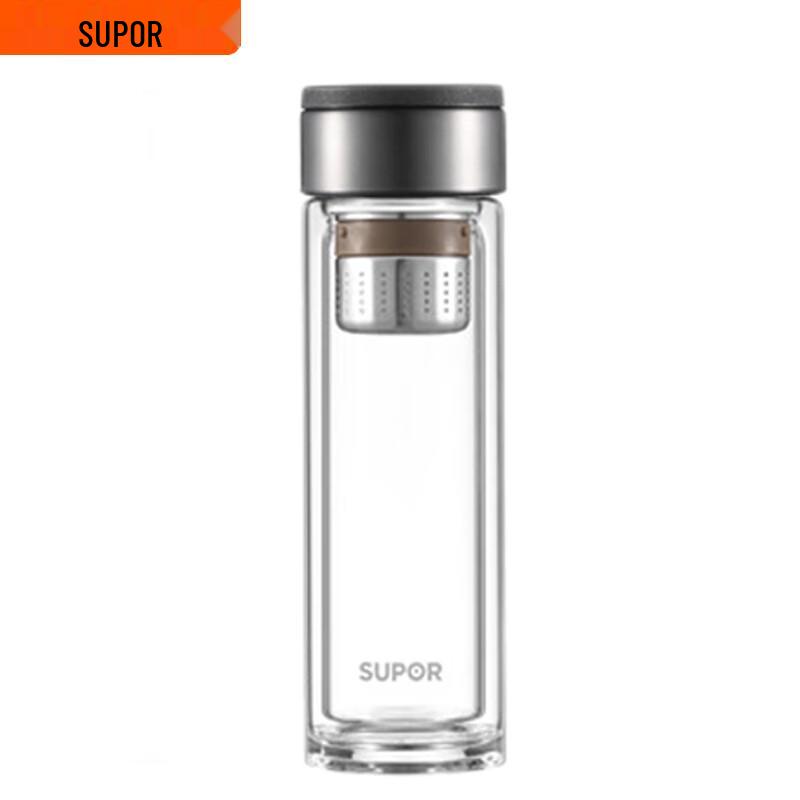 Supor Double-Layer Glass Tea Infuser Mug