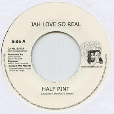 7inch Record HALF PINT (3) / MIKE BROOKS - Jah Love So Real / Heavy Load ES037 Ras Heart Recor 2012 UK Reggae, Ska & Dub