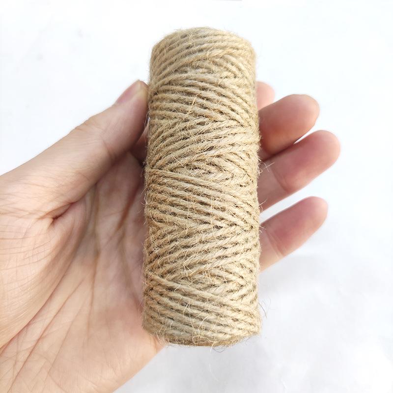 30m Small Reel Hemp Rope, 2mm DIY Jute Rope