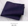 Sciarpa Quadrata alla Moda da Uomo - Accessorio Professionale per Completo Business con Stampe Opzionali
