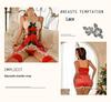 2024 Sexy Christmas Bunny Lingerie Set for Women - Tempting Role Play Costume